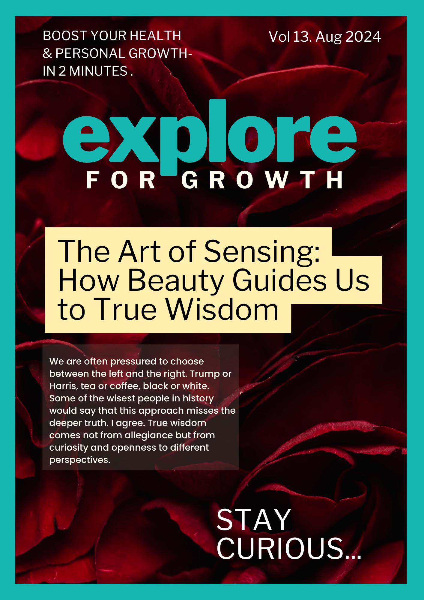 The Art of Sensing: How Beauty Guides Us to True Wisdom