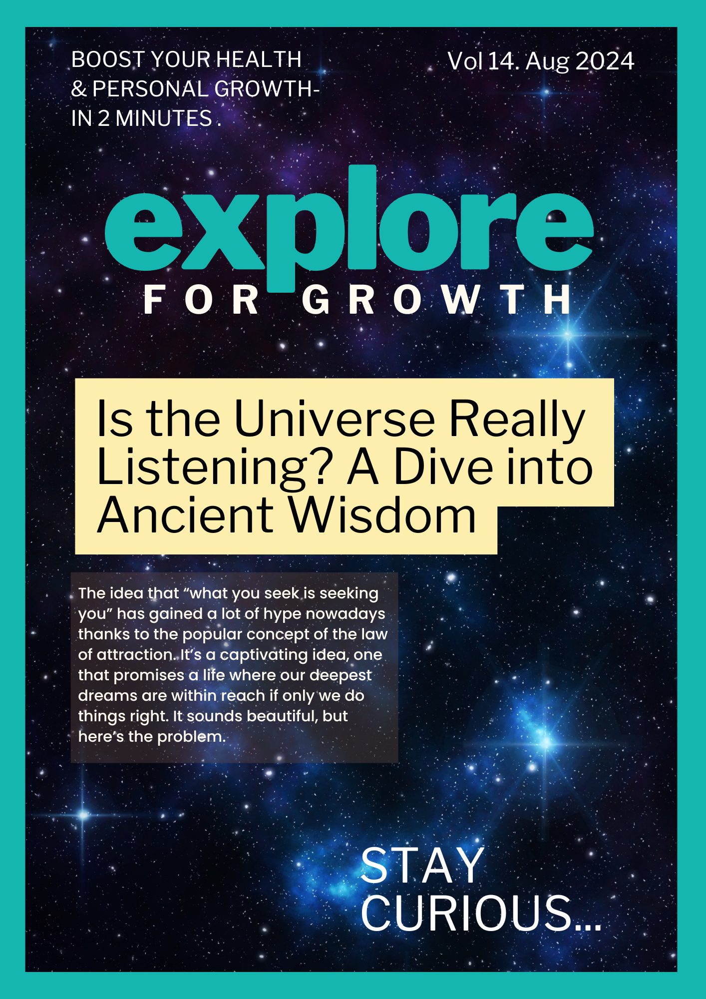 Is the Universe Really Listening? A Dive into Ancient Wisdom