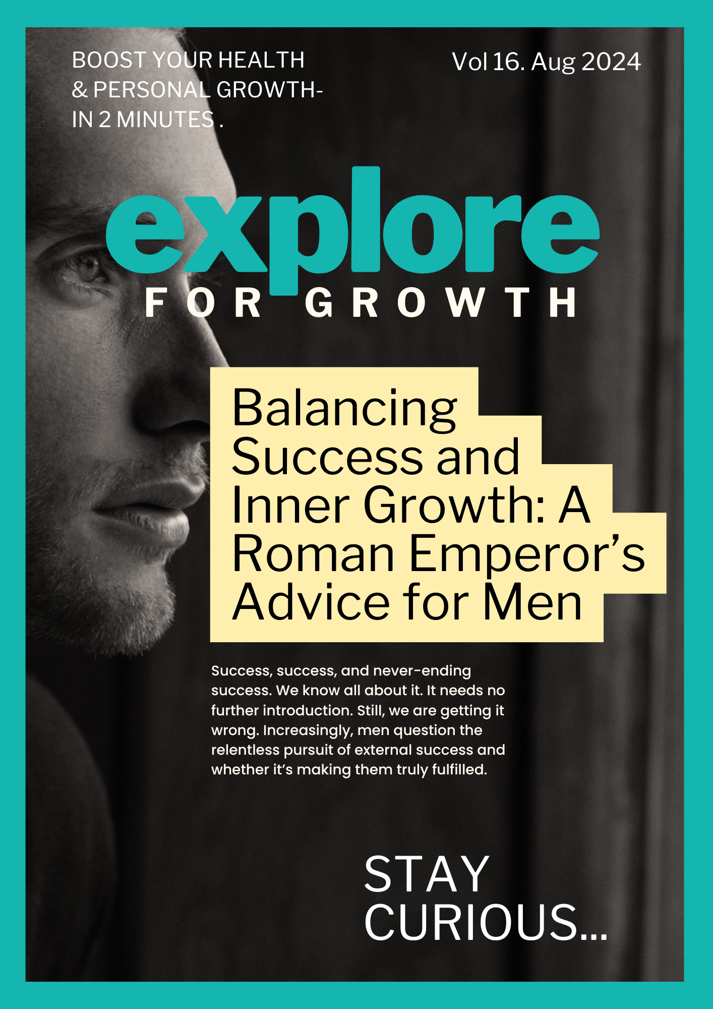 Balancing Success and Inner Growth: A Roman Emperor’s Advice for Men